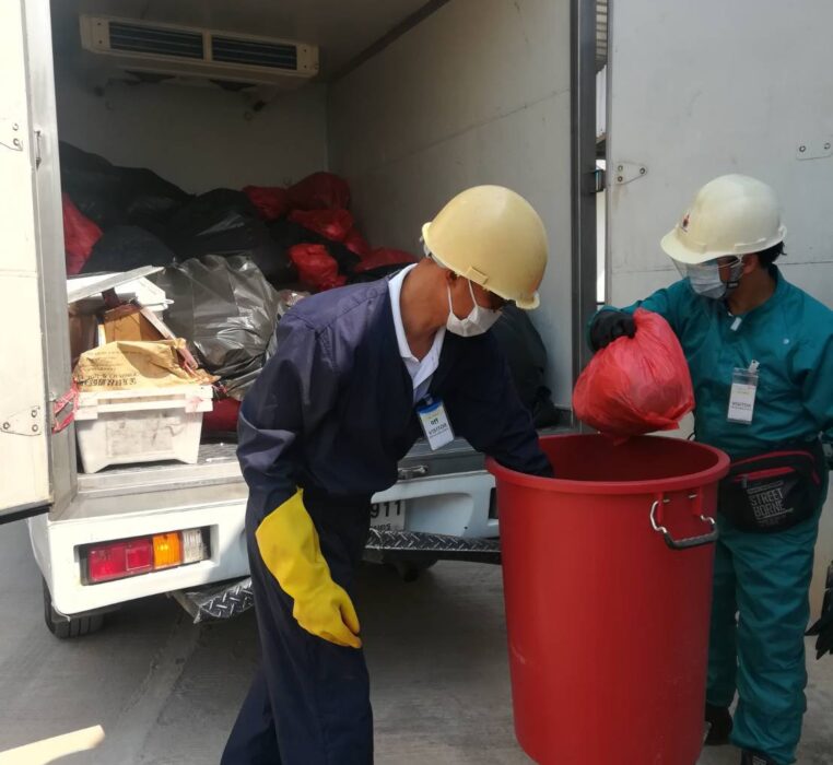 บริการจัดการขยะติดเชื้อ